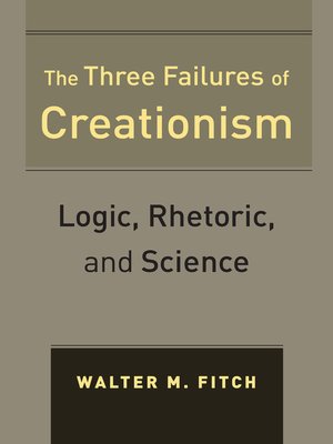 cover image of The Three Failures of Creationism